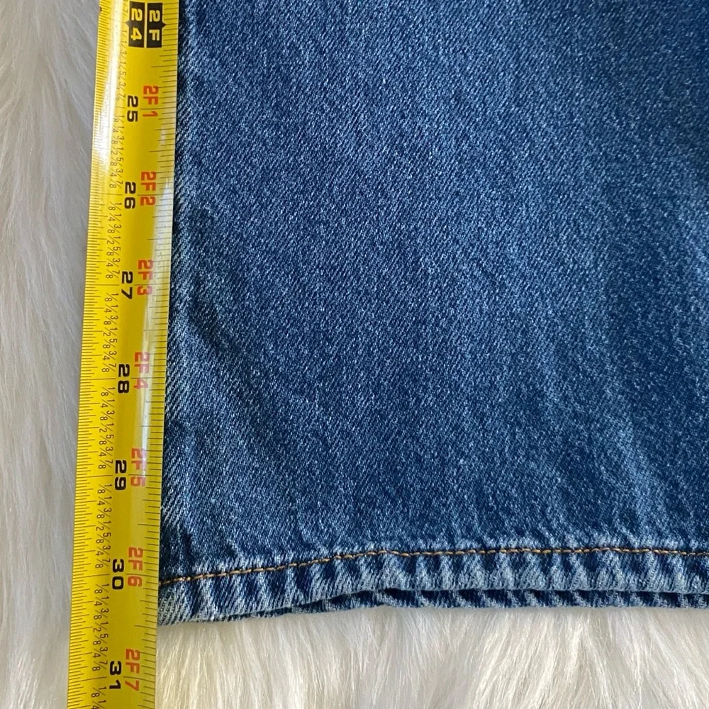 Forever 21 | BAGGY WIDE LEG LOW RISE BAGGY FIT WIDE STRAIGHT LEG SIZE 25 - Picture 6 of 11